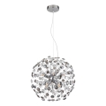 Globo - Lustre LED em cabo 8xG9/3,5W/230V cromado brilhante
