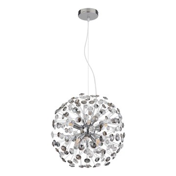 Globo - Lustre LED em cabo 8xG9/3,5W/230V cromado brilhante