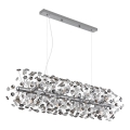 Globo - Lustre LED suspenso por cabo 12xG9/3,5W/230V cromado brilhante