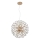 Globo - Lustre LED suspenso por cabo 8xG9/3,5W/230V dourado
