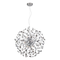 Globo - Lustre LED suspenso por cabo 9xG9/3,5W/230V cromado brilhante