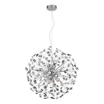 Globo - Lustre LED suspenso por cabo 9xG9/3,5W/230V cromado brilhante