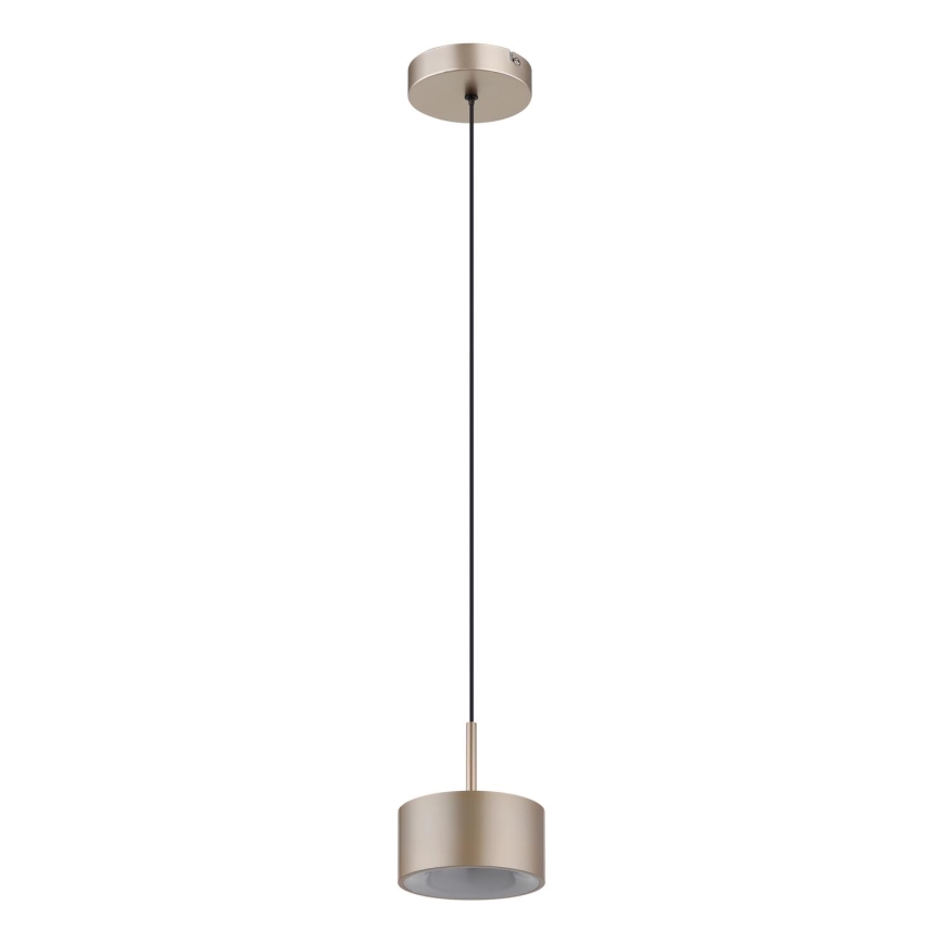 Globo - Lustre LED suspenso por cabo LED/12W/230V 3000K Ø 15 cm bege