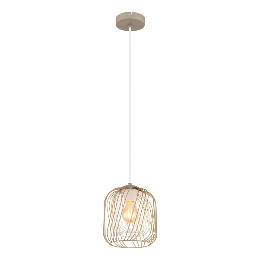 Globo - Lustre suspenso com cabo 1xE27/40W/230V Ø 18 cm