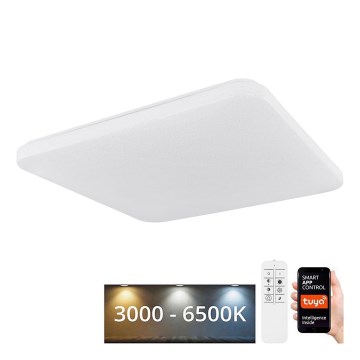 Globo - Luz de teto fosca LED LED/30W/230V 3000-6500K Wi-Fi Tuya + controlo remoto