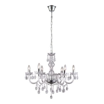 Globo - Luz de teto pendente 6xE14/40W/230V