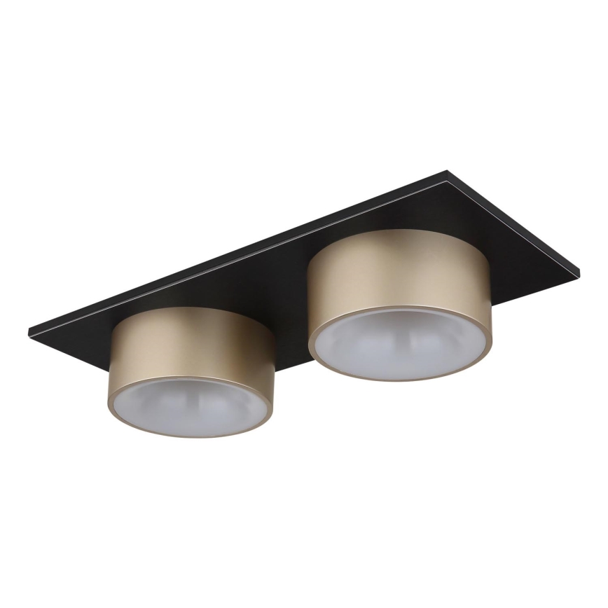 Globo - Plafon LED/24W/230V 3000K 46x20 cm bege