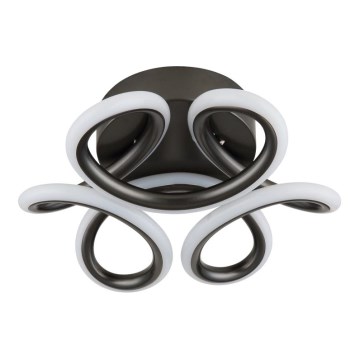 Globo - Plafon LED LED/24W/230V 2700/4000/6000K diâmetro 26 cm preto