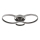 Globo - Plafon LED LED/39W/230V 2700/4500/6500K 106x60 cm antracite