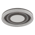 Globo - Plafon LED regulável LED/48W/230V 2700-6000K diâmetro 48 cm antracite + comando à distância