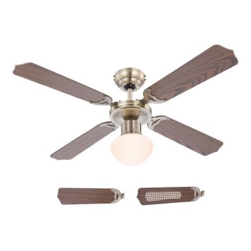 Globo - Ventilador de teto 1xE27/60W/230V