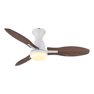 Globo - Ventoinha de teto LED com regulação LED/22W/230V 3000/4500/6000K + comando