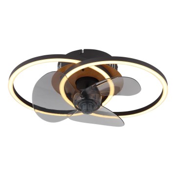 Globo - Ventoinha de teto LED com regulação LED/24W/230V 2700-6500K + comando