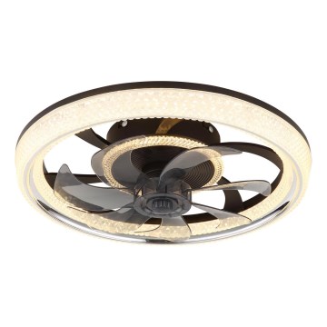 Globo - Ventoinha de teto LED com regulação LED/30W/230V 2700-6000K + comando