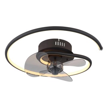 Globo - Ventoinha de teto LED com regulação LED/30W/230V 2700-6500K + comando
