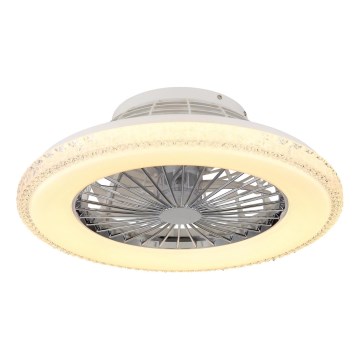 Globo - Ventoinha de teto LED com regulação LED/40W/230V 3000-6500K + comando