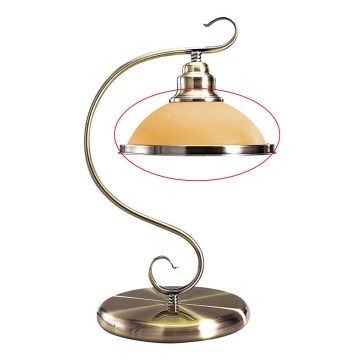 Globo - Vidro de substituição para candeeiro de mesa SASSARI E27