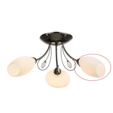 Globo - Vidro de substituição para lustre TODRA E14 branco