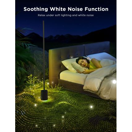 Govee - Candeeiro de chão LED com regulação e colunas Pro RGBICWW 2200-6500K Wi-Fi + comando