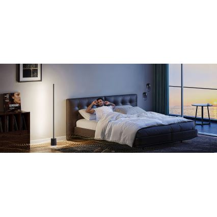 Govee - Candeeiro de chão LED com regulação e colunas Pro RGBICWW 2200-6500K Wi-Fi + comando