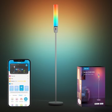 Govee - Candeeiro de chão LED com regulação CYLINDER SMART RGBICWW 2200-6500K