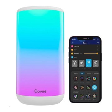 Govee - Candeeiro de mesa LED RGBIC com regulação AURA 2 2200-6500K Wi-Fi Matter