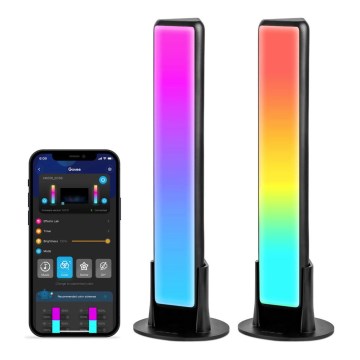 Govee - CONJUNTO 2x Flow Plus SMART LED TV & Gaming - RGBICWW Wi-Fi