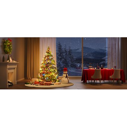 Govee - Corrente de Natal LED RGBICW para exterior 2700-6500K 20m Wi-Fi Matter IP66