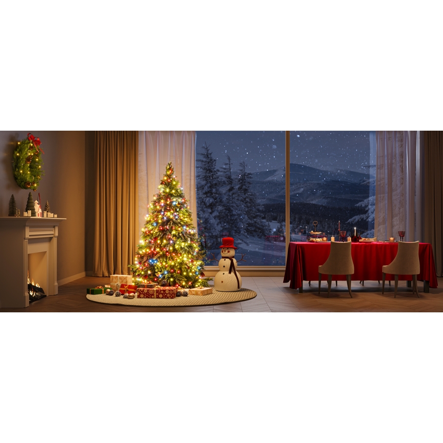 Govee - Corrente de Natal LED RGBICW para exterior 2700-6500K 20m Wi-Fi Matter IP66