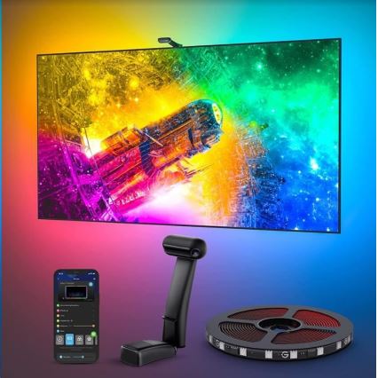 Govee - DreamView T2 DUAL TV 55-65" SMART LED retroiluminação RGBIC Wi-Fi + controlo remoto