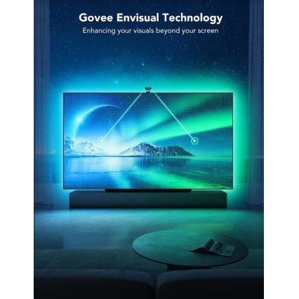 Govee - DreamView T2 DUAL TV 55-65" SMART LED retroiluminação RGBIC Wi-Fi + controlo remoto