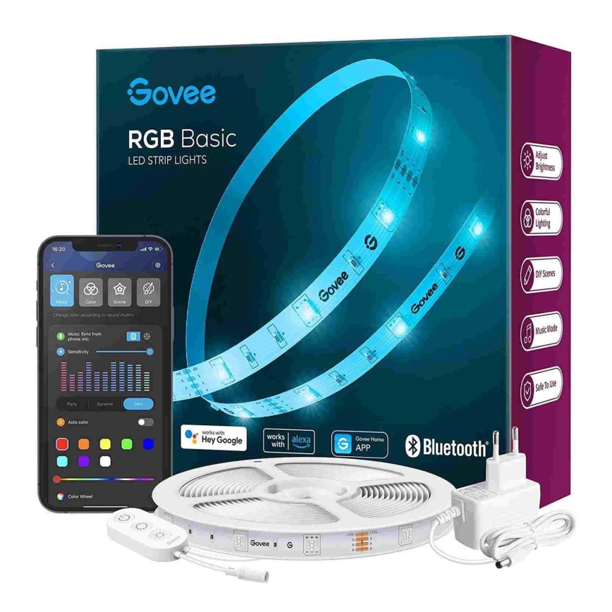 Govee - Fita LED RGB Inteligente Wi-Fi 5m
