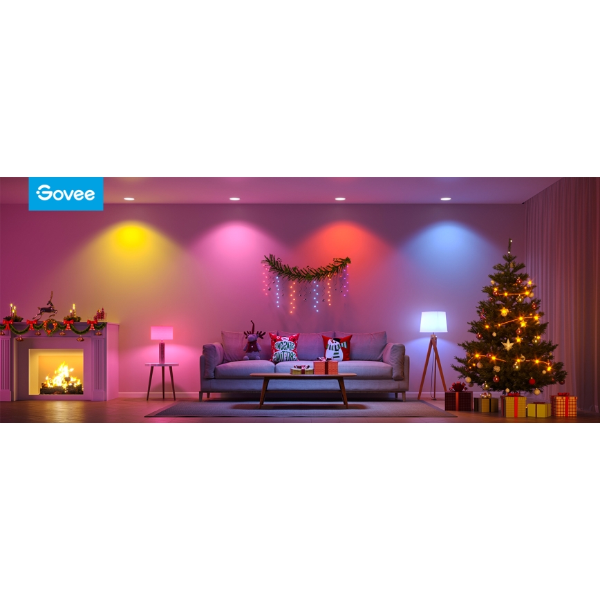 Govee - Lâmpada LED RGBWW com regulação Smart E27/12W/230V 2700-6500K Wi-Fi