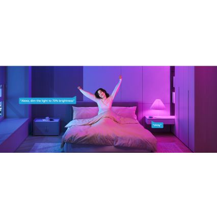 Govee - Lâmpada LED RGBWW com regulação Smart E27/12W/230V 2700-6500K Wi-Fi