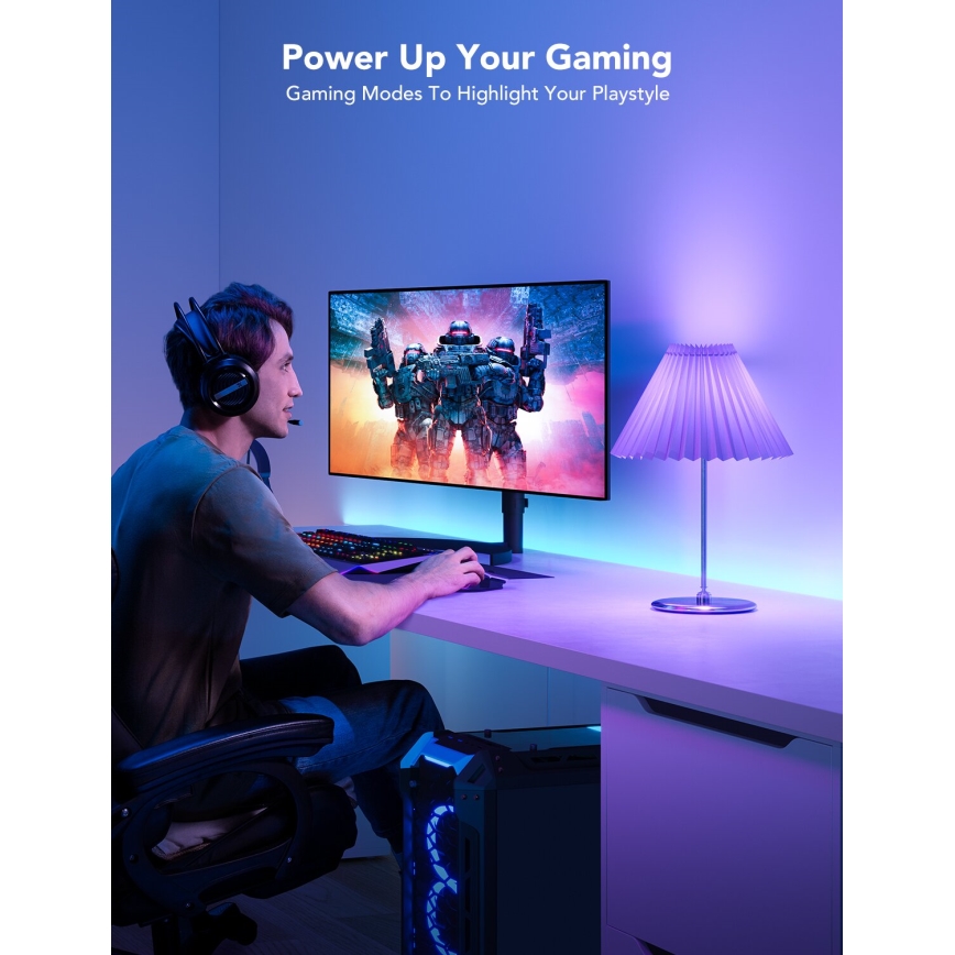Govee - Lâmpada LED RGBWW com regulação Smart E27/9W/230V 2700-6500K Wi-Fi
