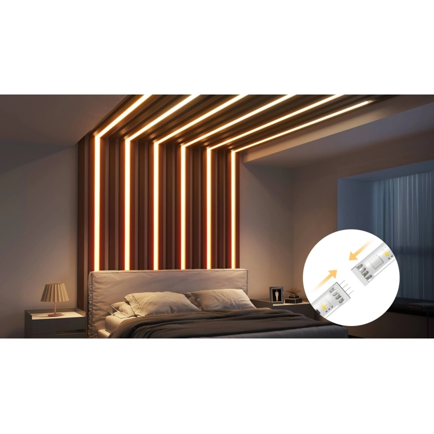 Govee - M1 PRO PREMIUM Fita de extensão LED inteligente RGBICW+ 1m Wi-Fi Matter