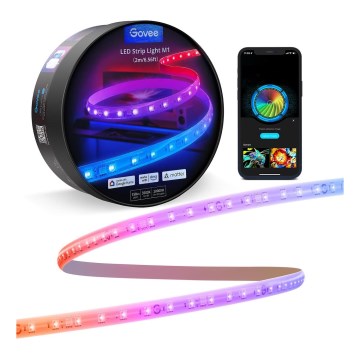 Govee - M1 PRO PREMIUM Fita LED inteligente RGBICW+ 2m Wi-Fi Matter