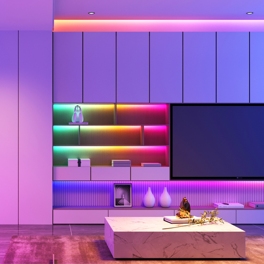 Govee - M1 PRO PREMIUM Fita LED inteligente RGBICW+ 2m Wi-Fi Matter