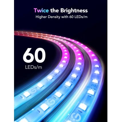 Govee - M1 PRO PREMIUM Smart RGBICW+ Tira LED 5m Wi-Fi
