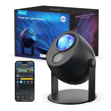 Govee - Projetor de luz LED RGBW Galaxy Light Pro Wi-Fi Matter