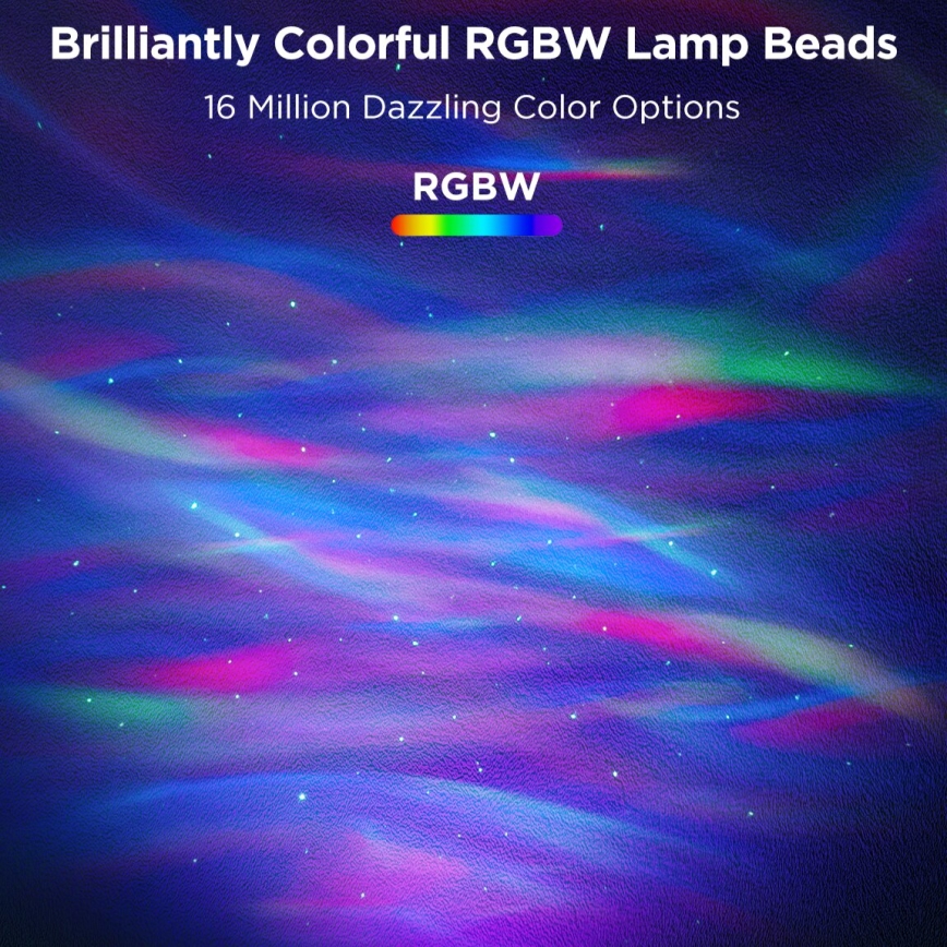 Govee - Projetor de luz LED RGBW Galaxy Light Pro Wi-Fi Matter