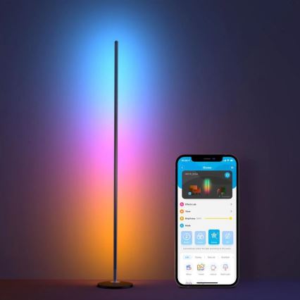 Govee - RGBICW Smart Canto Floor Lamp Wi-Fi