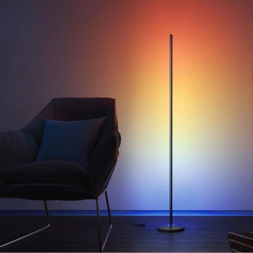 Govee - RGBICW Smart Canto Floor Lamp Wi-Fi