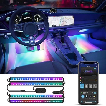 Govee - Smart LED tiras para carros - RGBIC