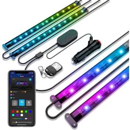 Govee - Smart LED tiras para carros - RGBIC