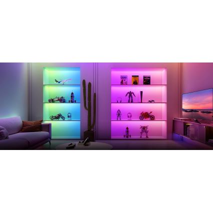 Govee - Tira de Iluminação LED RGBWWIC com regulação 2 Pro 1m Wi-Fi Matter