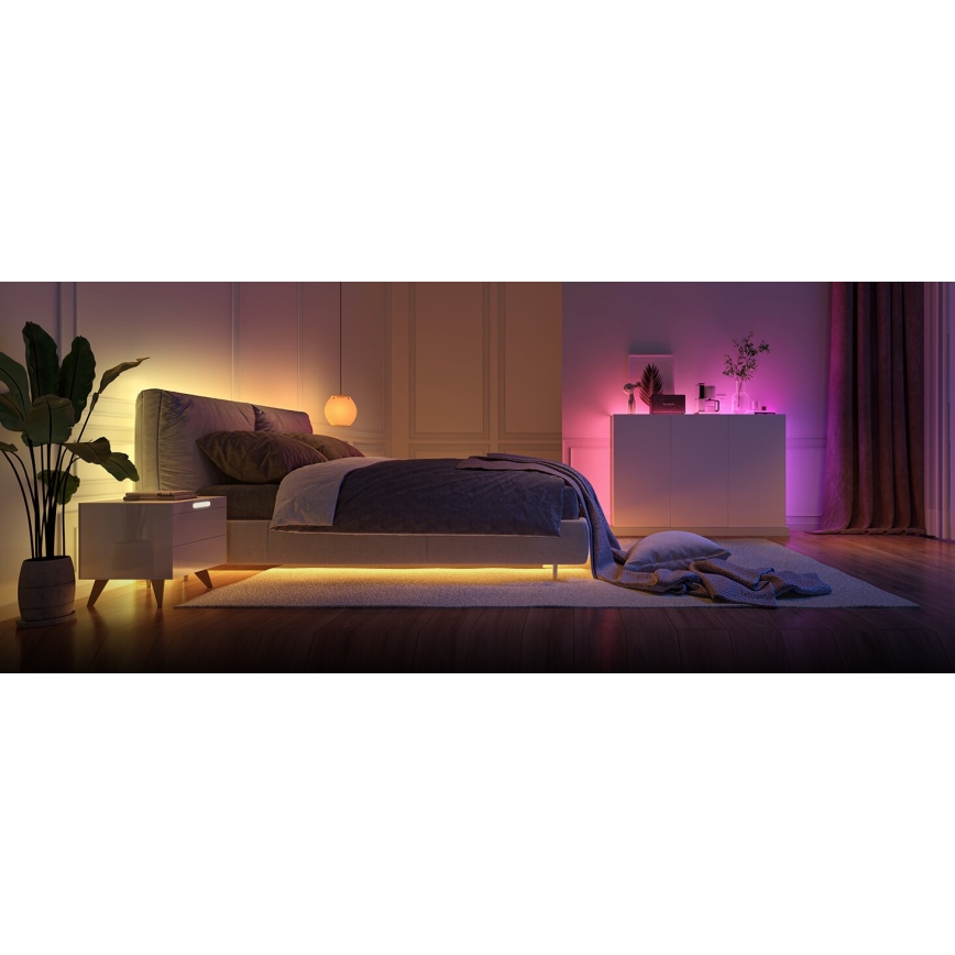 Govee - Tira de Iluminação LED RGBWWIC com regulação 2 Pro 5m Wi-Fi Matter