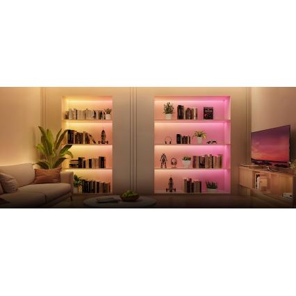Govee - Tira de Iluminação LED RGBWWIC com regulação 2 Pro 5m Wi-Fi Matter