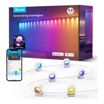 Govee - Tira de luz LED RGBIC 3m Wi-Fi