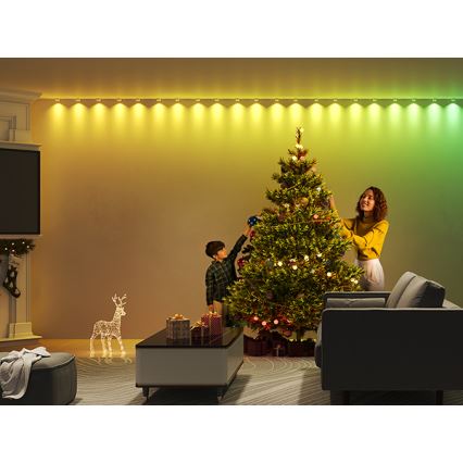 Govee - Tira de luz LED RGBIC 3m Wi-Fi